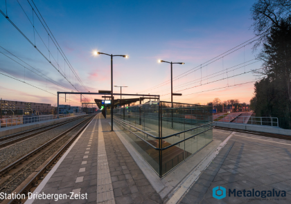 De lichtmasten van Metalogalva: veel mogelijkheden en maatwerk inclusief NS4000 masten